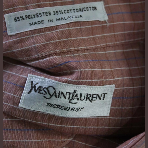 YVES SAINT LAURENT MULTI-COLOR COTTON BUTTON - Picture 4 of 4